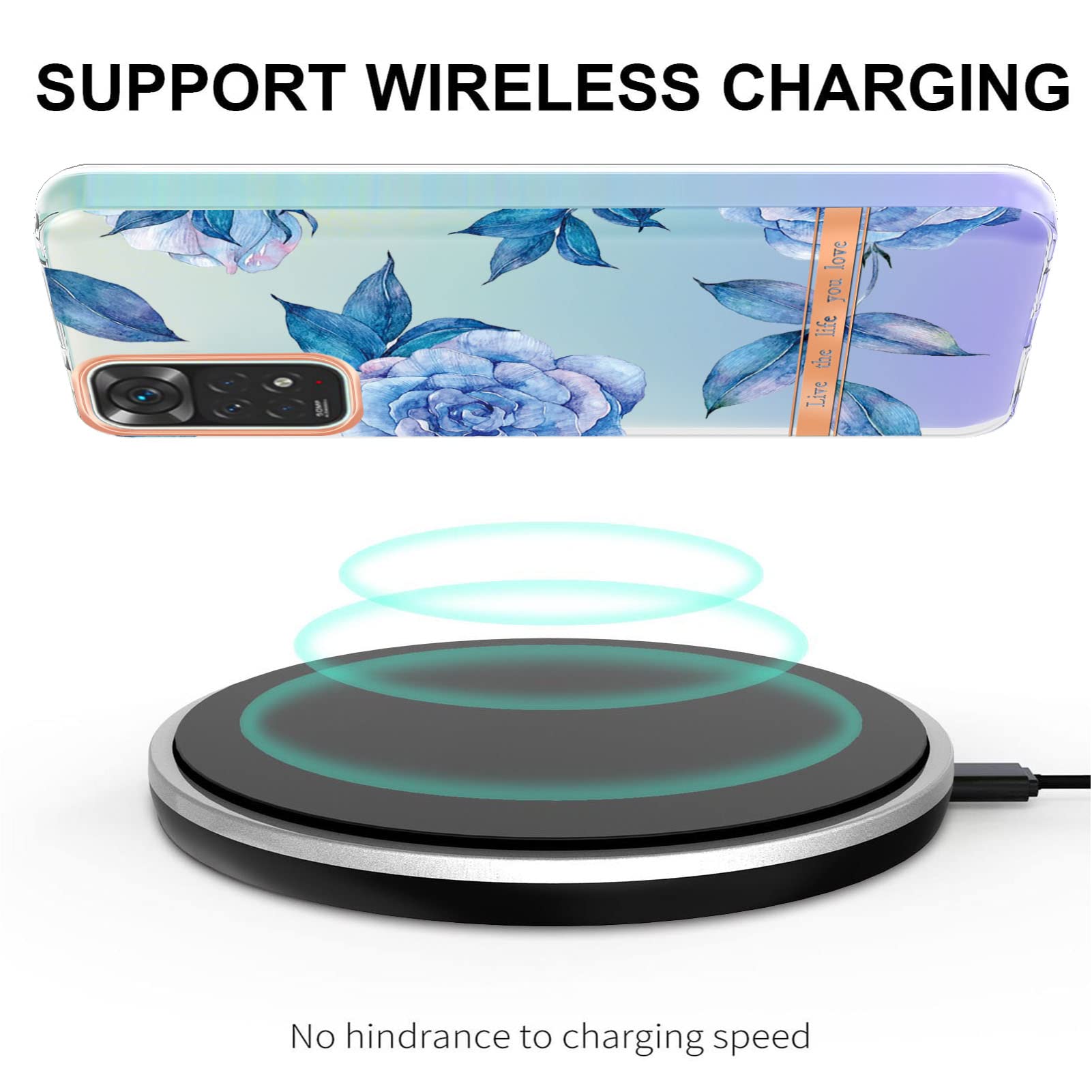 Amazon.com: Compatible with Redmi Note 11 4G Case Cover,Compatible